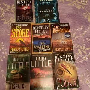 Bundle of 7 Bentley Little Paperback Books